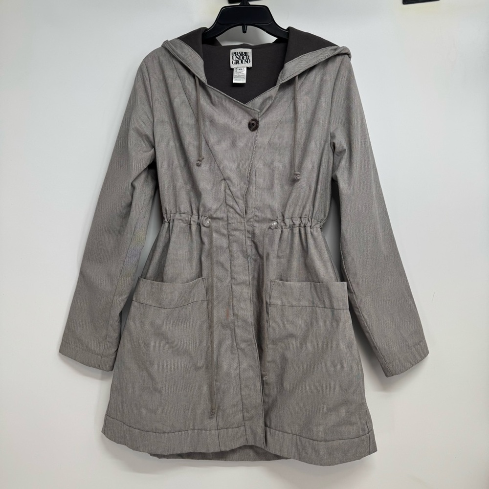 Prairie Underground  Hooded Jacket Women’s XS Lagenlook Oversized